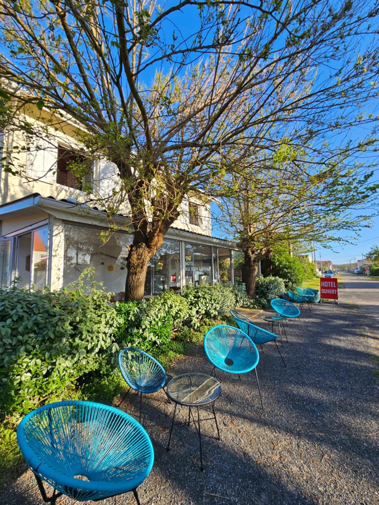 Hôtel Au Bon Landais Biscarrosse-Plage Extérieur photo